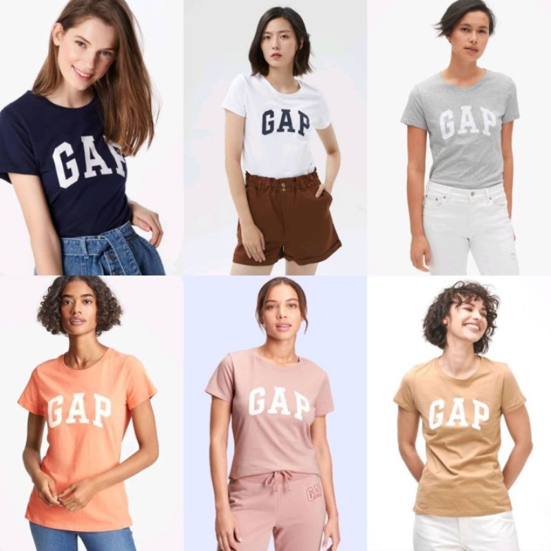 Kaos Wanita Dewasa GAP (XXS, XS, S, M)
