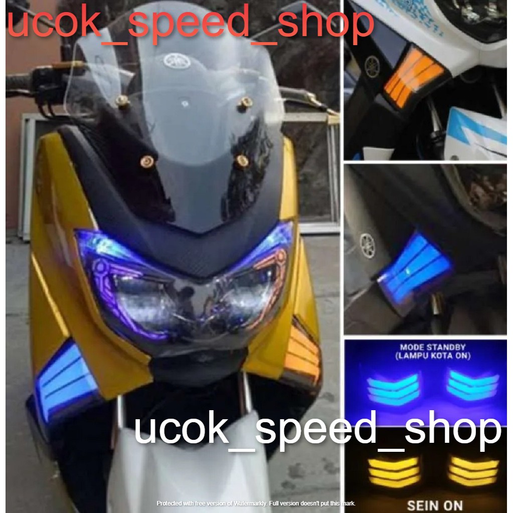 lampu sen Nmax lampu sein led Nmax dan lampu senja Nmax