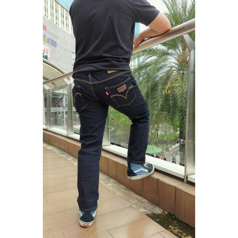 Celana Pria | Celana Jeans Levis 523 | Celana Panjang Pria(Stretch/Standard)