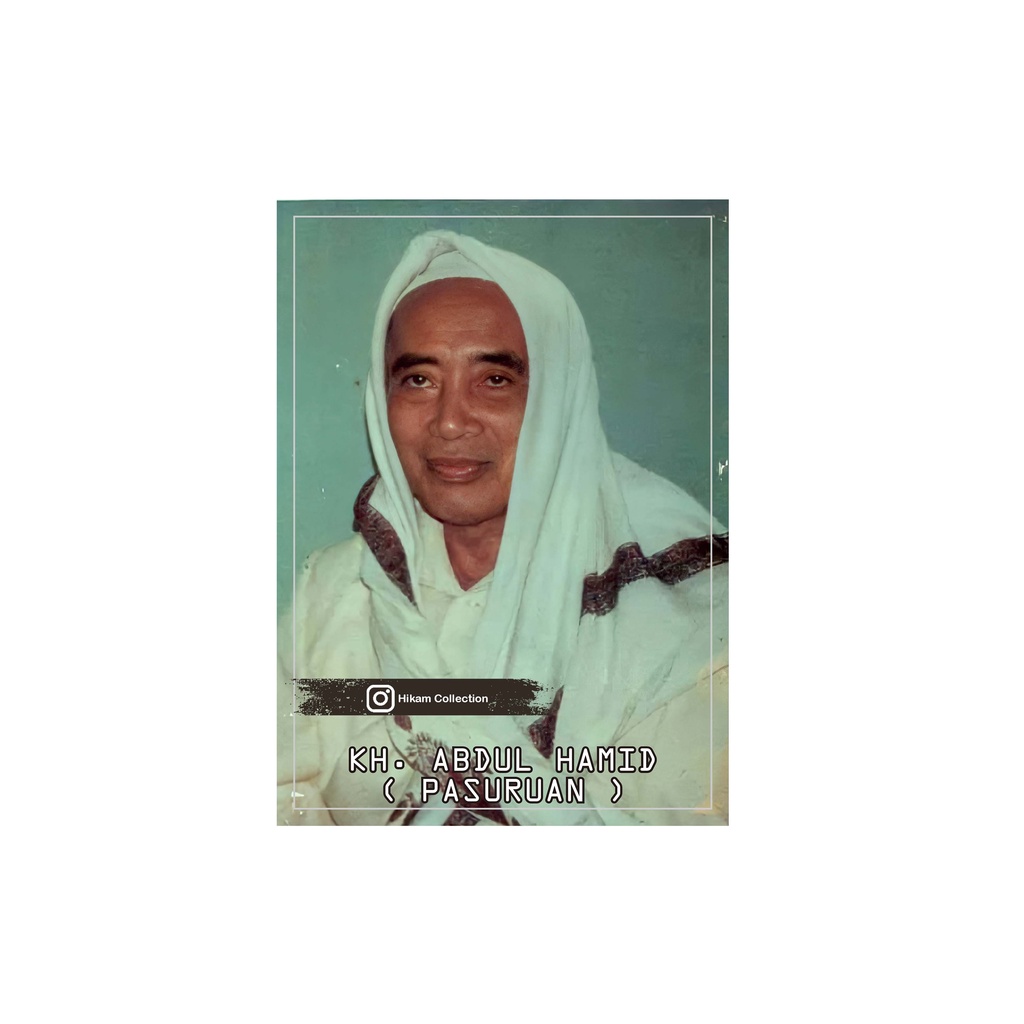 POSTER KH. ABDUL HAMID (PASURUAN) UK.A3+ SUDAH LAMINATING