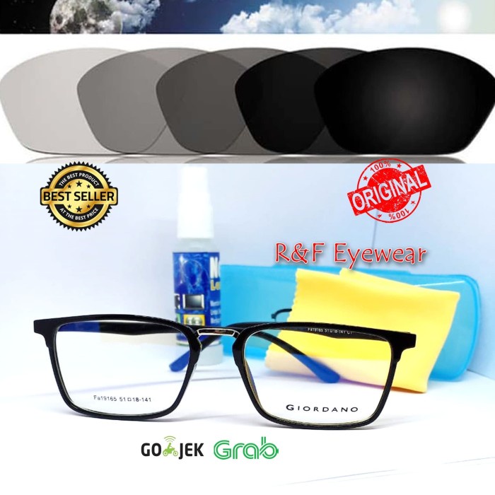 Jual Kacamata Giordano Free Lensa Photocromic Minus Plus Normal Pria Wanita