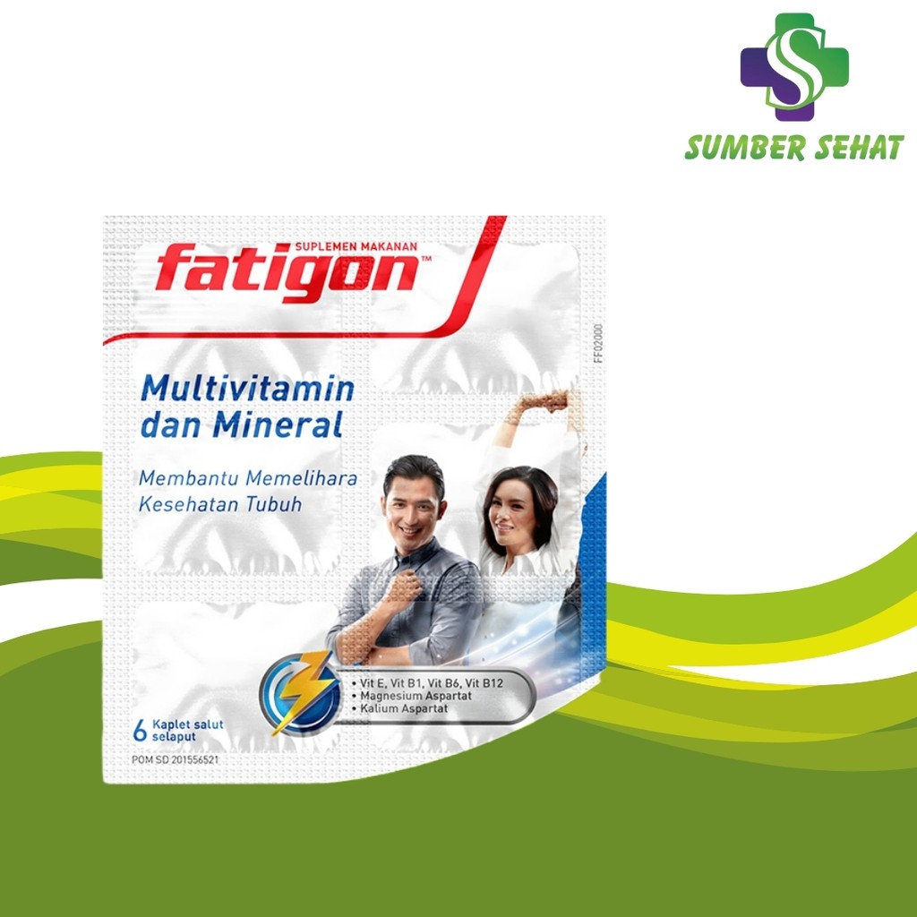 FATIGON TABLET STRIP ISI 6 TABLET