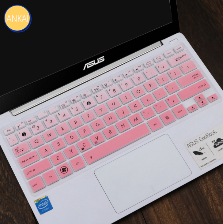 Ankai Skin Silikon Pelindung Keyboard Asus Laptop S200 E202 E203 Na Tp200