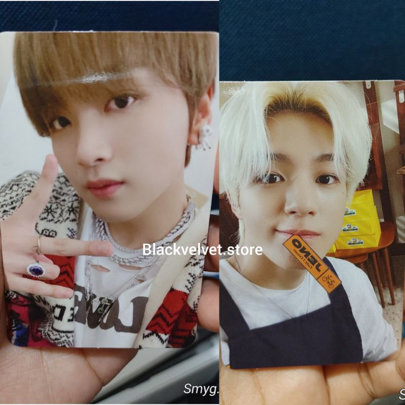 PHOTOCARD HAECHAN CRAZY + JENO CAFE