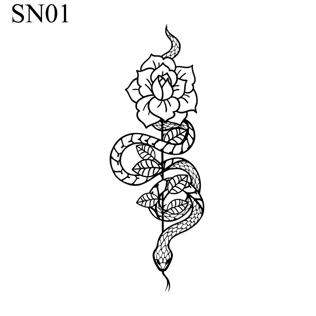 [SNAKE 1 VERSION 2.0]ular tato Temporer/Tattoo Temporary/Temporary Tattoo ANTI AIR