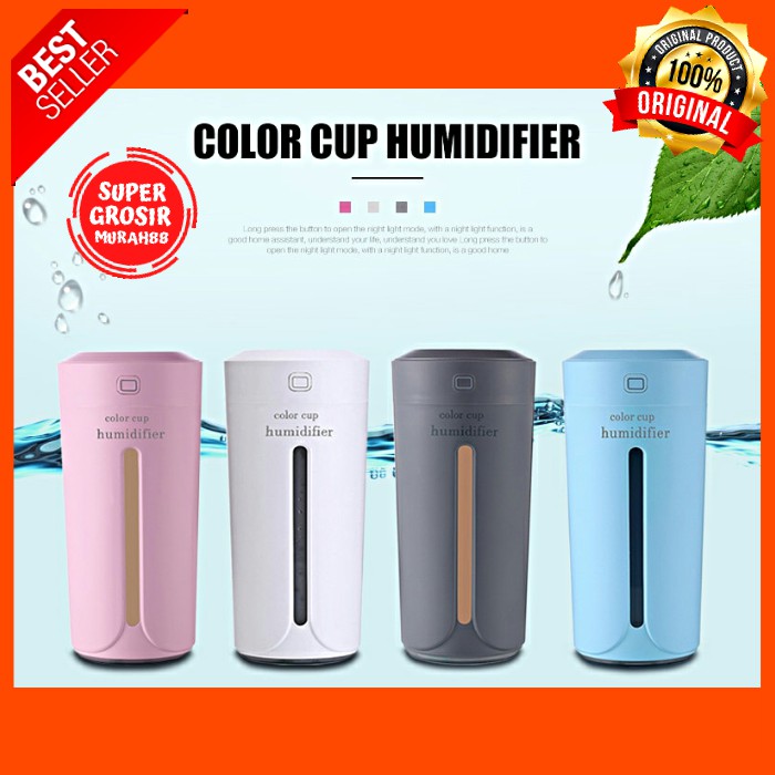 Humidifier Ultrasonic Air Aromatherapy 230ml Gray