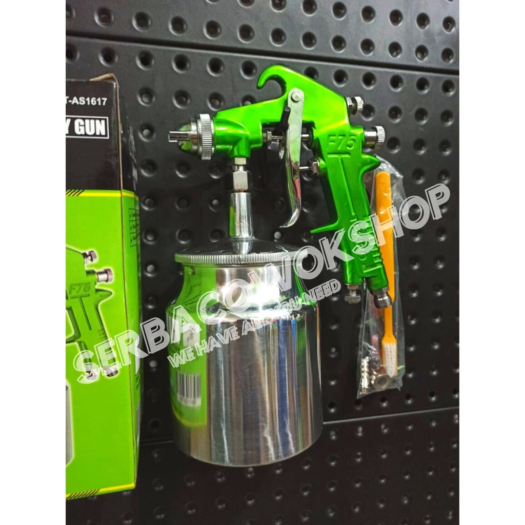 Tekiro F75 S Spray Gun Semprotan Cat Tabung Bawah F75S 750 cc Termurah Berkualitas