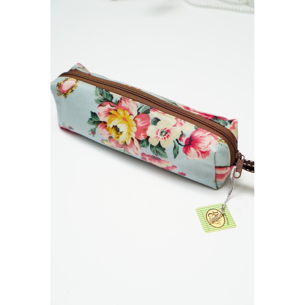 

[SPESIAL DISKON]A6L Tempat Pensil | Kotak Pensil - Flower Blue