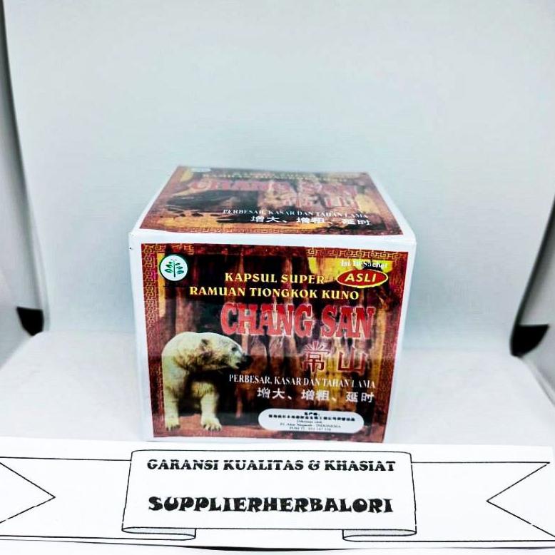 CHANG SAN KAPSUL -ASLI 100%ORIGINAL TERMURAH