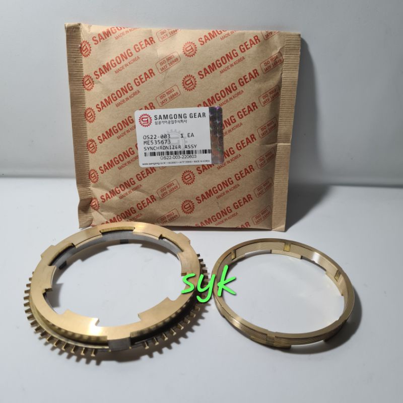 RING SYNCHRONIS ASSY PS125 NEW HDX 2&amp;3 ME535673 ORI SAMGONG made in KOREA