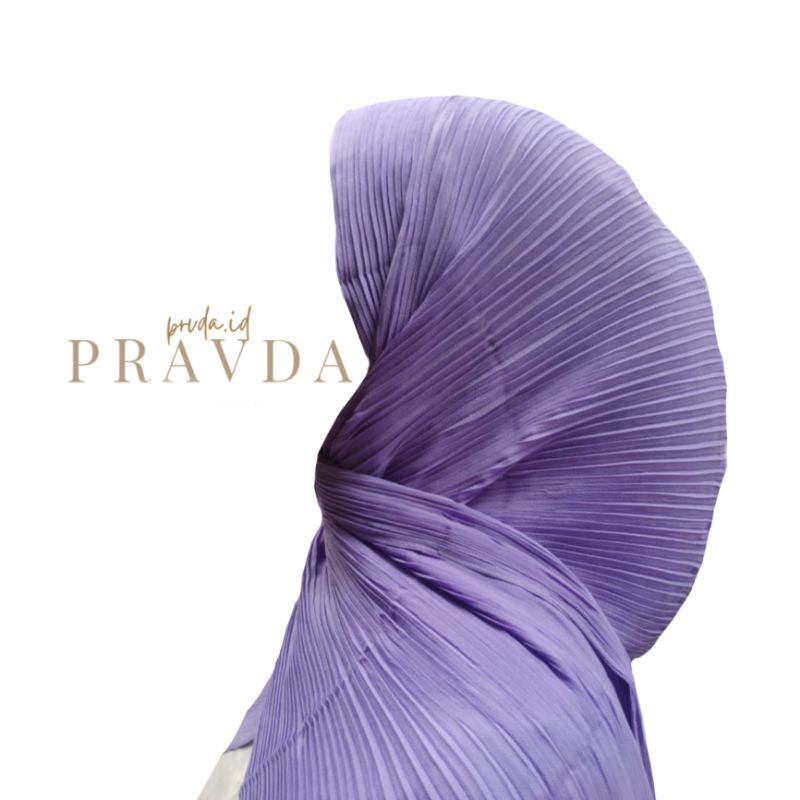 Lilac Pashmina Plisket