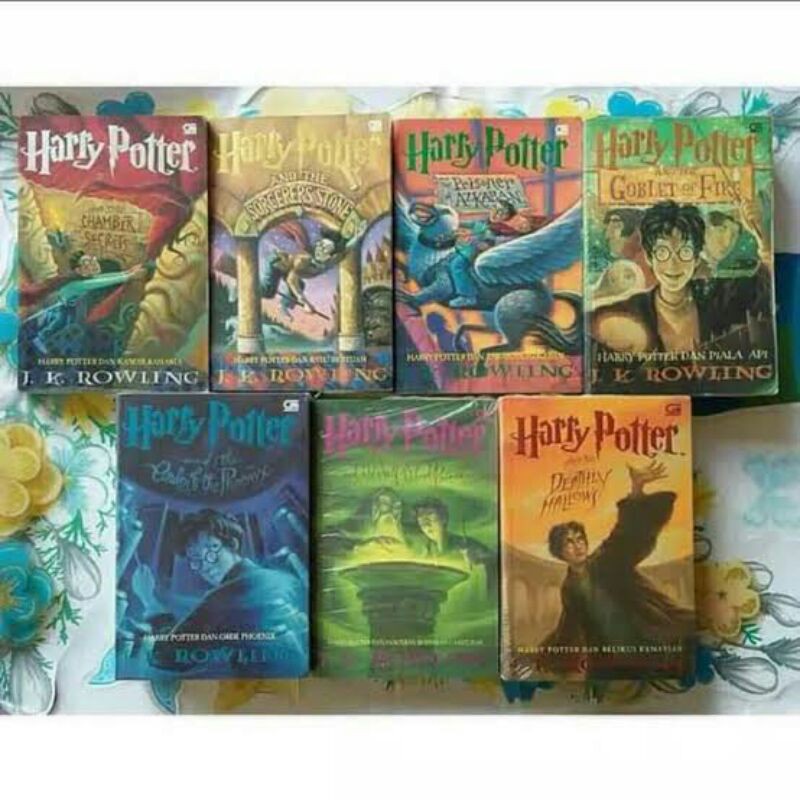 Jual PAKET NOVEL HARRY POTTER JILID 1 2 3 4 5 6 7 BAHASA INDONESIA | Shopee Indonesia