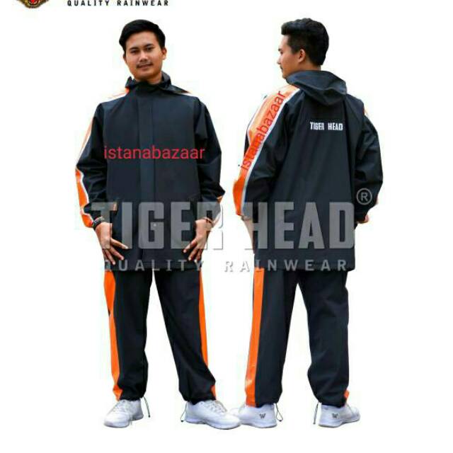 Jas hujan stelan logan tiger head  260 super tebal