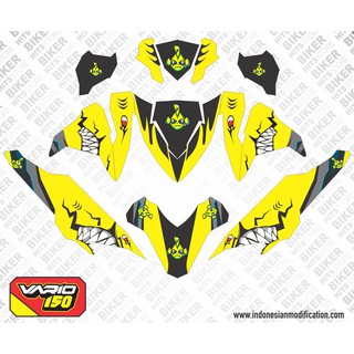 DECAL STIKER MOTOR VARIO 150 VARIO 125 ESP 2021 2021 VR46 DECAL STIKER MOTOR VARIO 150 VARIO 125 ESP 2021 2021 VR46
