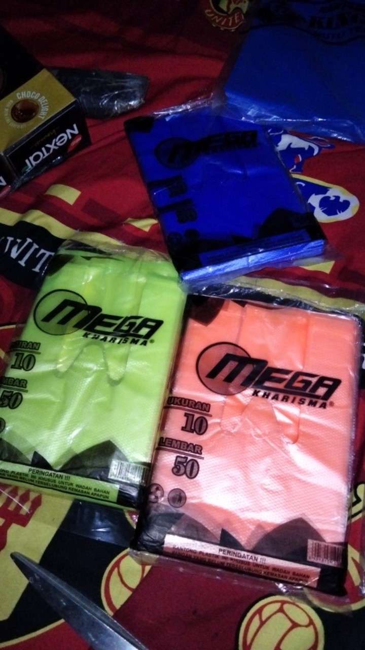 Kantong Plastik Kresek Gelas Oz Warna Cup Pop Ice 1 Gelas