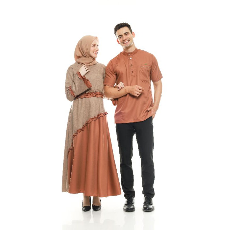 Jabalrahmah.co - Couple Koko Gamis Premium Manna wa Salwa