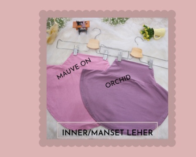 Inner Leher/Manset Leher/Daleman leher/Tutup Dada/Inner Dada