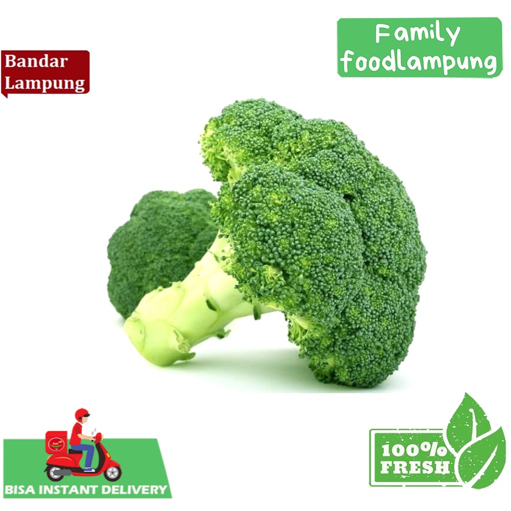 

Brokoli Sayuran Segar 250 gr Family Food Lampung