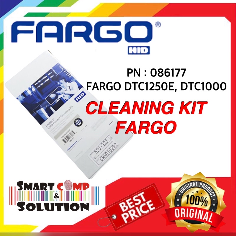 Cleaning Kit Printer ID Card Fargo DTC 1000 / DTC 1250E / DTC 4000 / DTC 5000