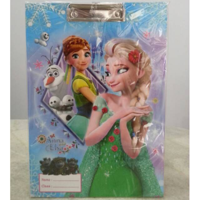 Papan jalan / papan ujian / clipboard Frozen