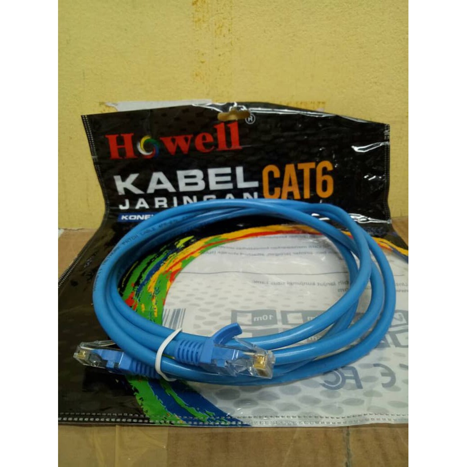Howell Kabel LAN/UTP 2Meter Cat6/Kabel Internet RJ45 CAT6