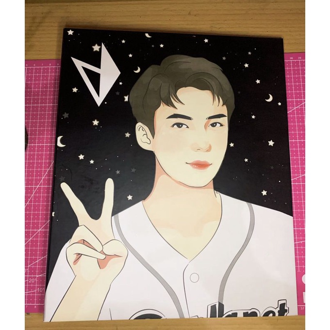 Binder Photocard A4 EXO Sehun Kolbuk Collection book (fullset dengan sleeve UltraPro 9P)
