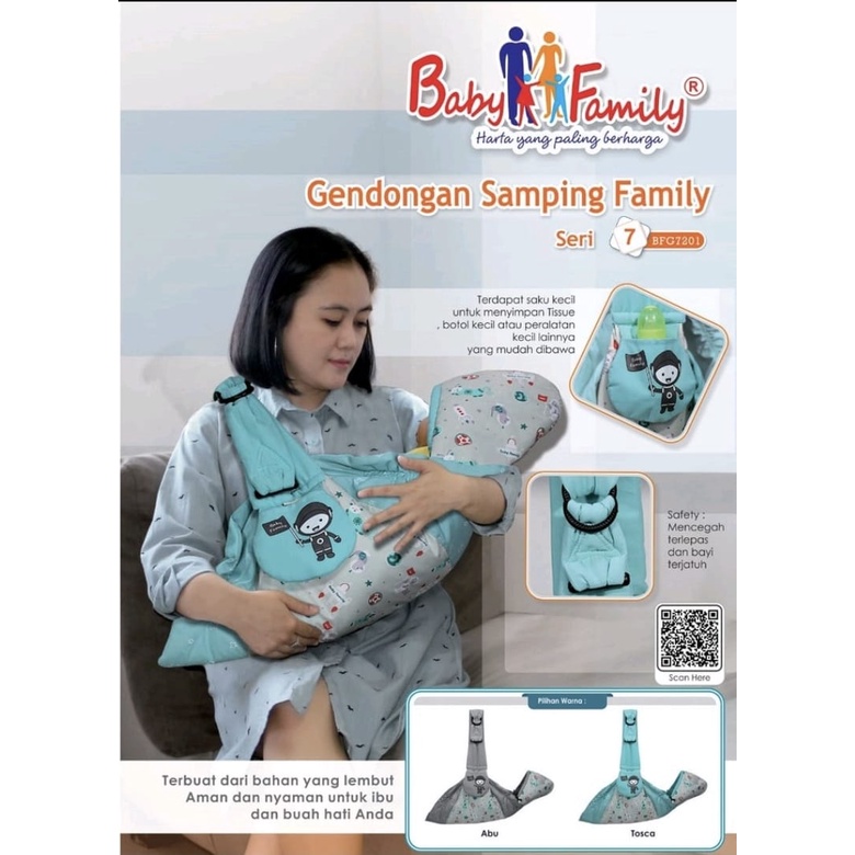 Gendongan Samping Bayi Baby Scots Baby Family