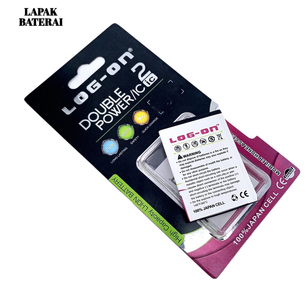 (promo) LOG - ON Baterai everCOSS A28A - batre CROSS A28A battery ORIGINAL