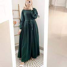 ( TEERBARU ) Aespa Maxi Dress | Gamis wanita | Baju muslim | Pakaian wanita terbaru | Espa maxi