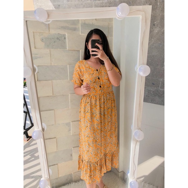 AMORA LONG DRESS/ BUMIL DAN BUSUI FRIENDLY
