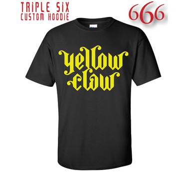 Kaos / T-Shirt DJ - Yellow Claw - Yellow