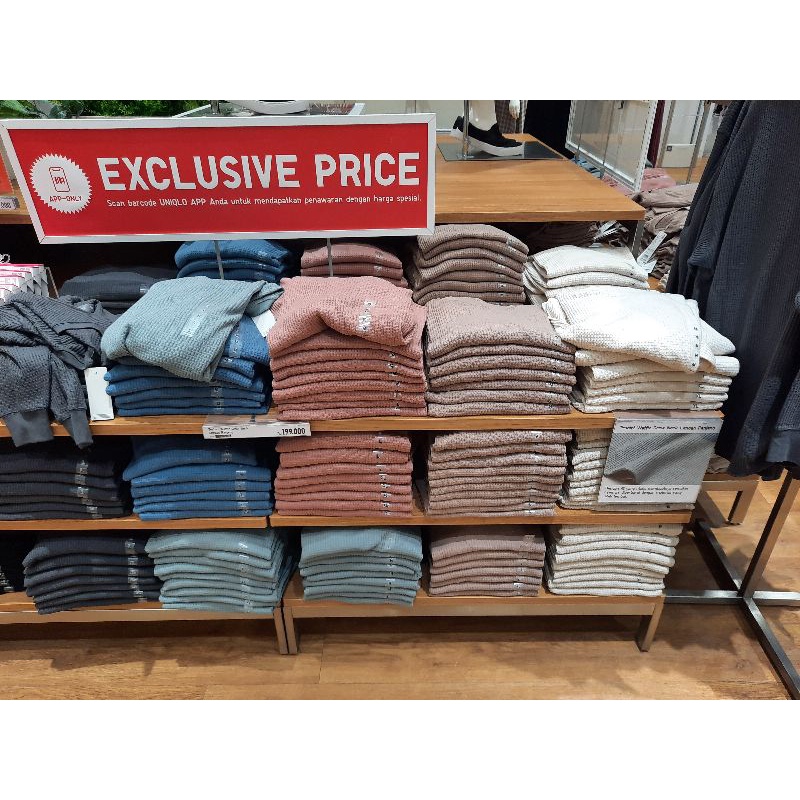 Uniqlo Waffle Sweatshirt