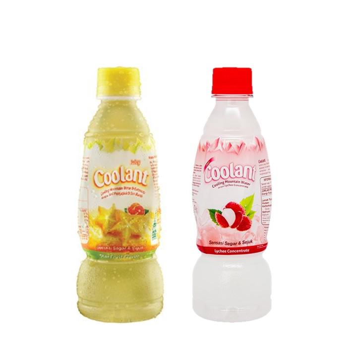 Coolant Minuman Ion Belimbing 350 mL + Coolant Minuman Ion Lychee 350 mL