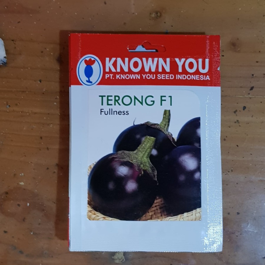 benih / bibit Terong ungu bulat F1 Fullness (Known You Seed)