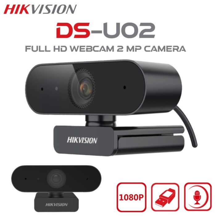 HIKVISION DS-U02 FULL HD Webcam 2MP Camera Webcam