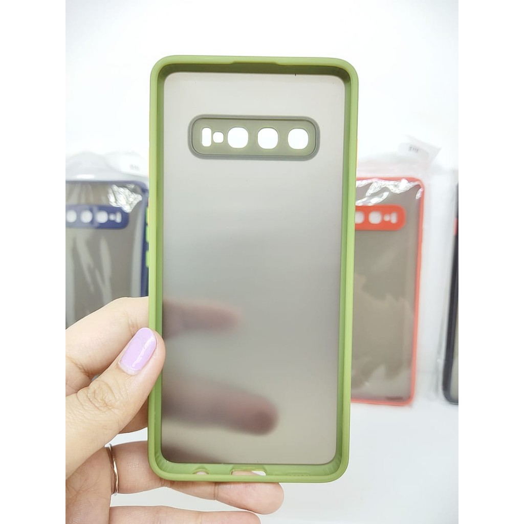 Bumper AERO CASE Samsung S10 G973F 6.1 Inchi Premium Hardcase My Choice List Warna Matte