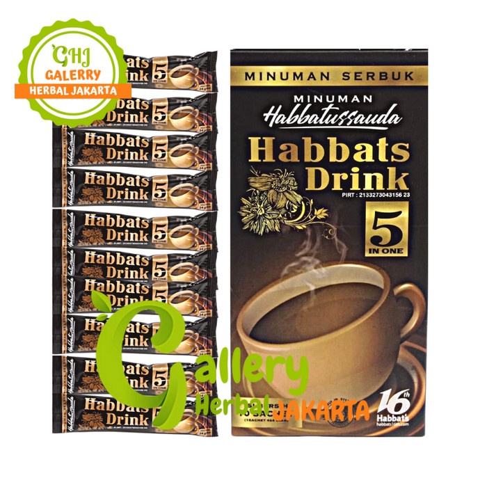 

Habbats Drink BOX isi 10 Sachet (BERKUALITAS)