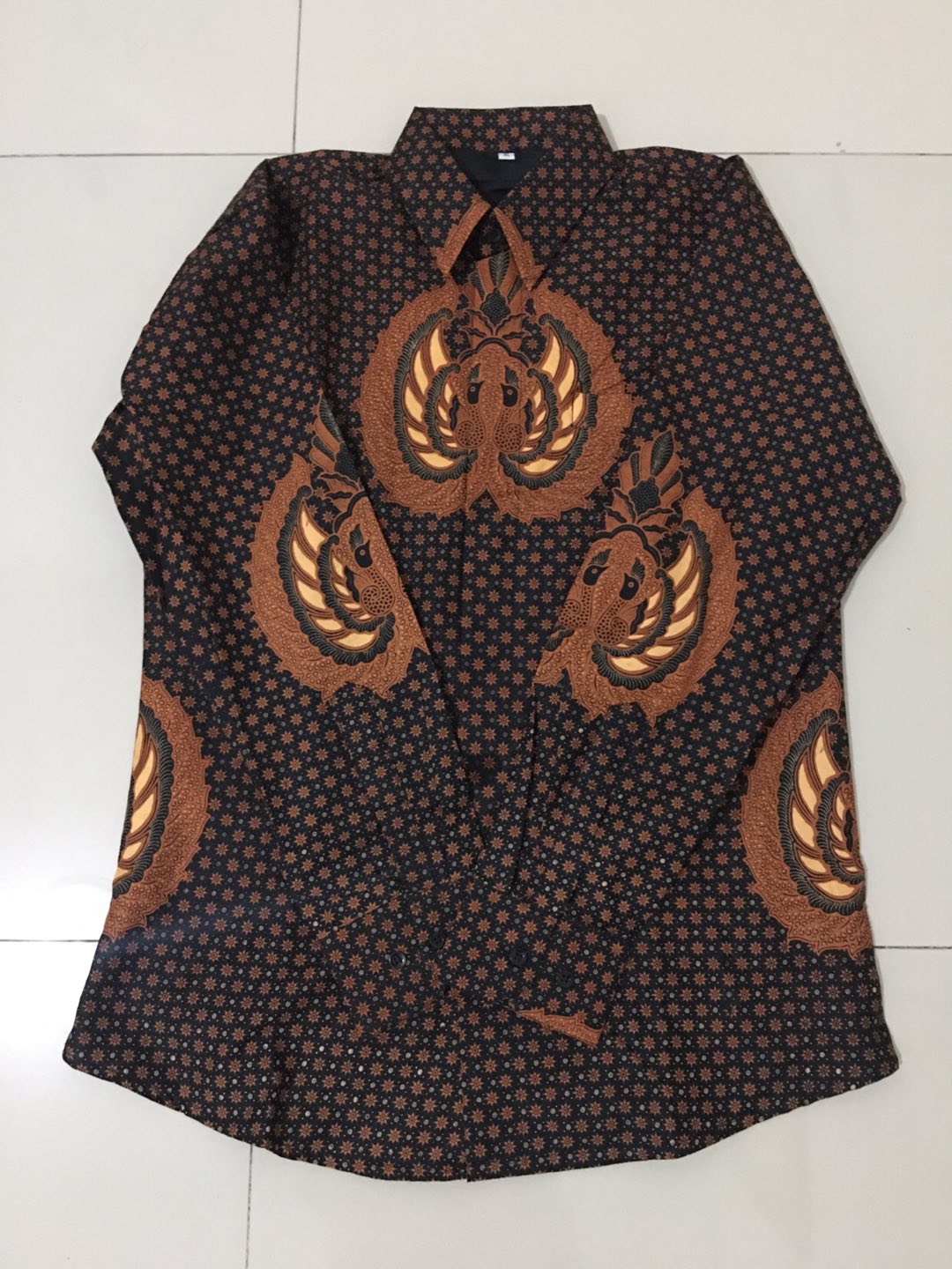 Gurdo Truntum Kemeja Batik Pria Lapis Furing Katun Primisima Batik Solo Batik Klasik Teruntum