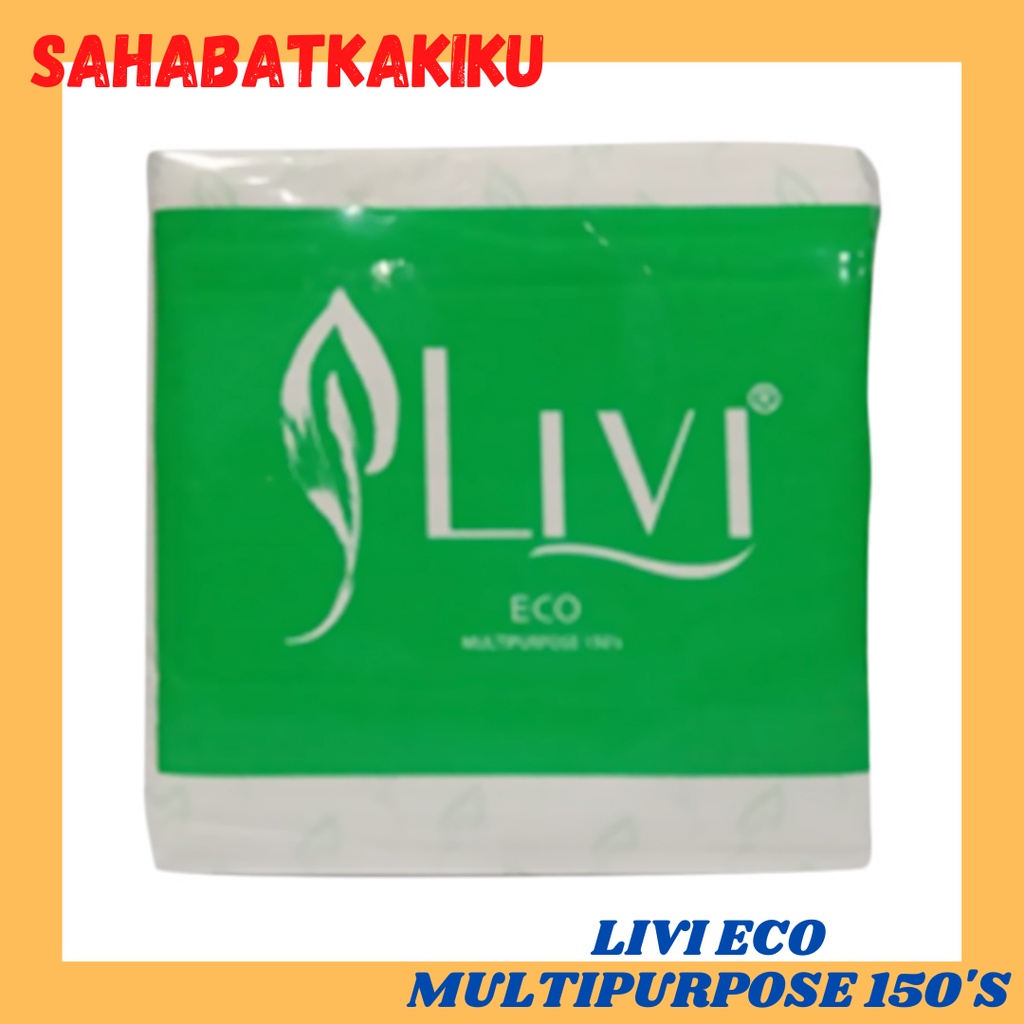 Tissue Livi Eco Multipurpose 150 sheet