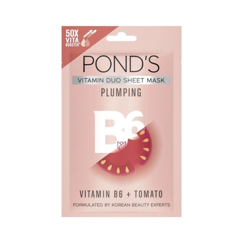 Ponds Vitamin Duo Sheet Mask Plumping