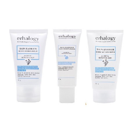 Erhalogy Skin Barrier Series (Facial Wash/Face Moisturizer)