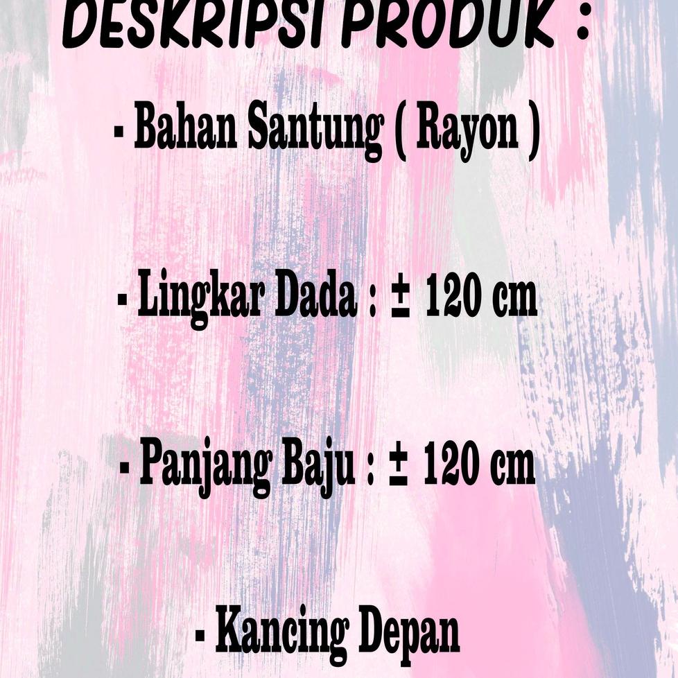 [Man31au22ι] DASTER RAYON JUMBO BIG SIZE XXL CABUTAN | DASTER RAYON NON RUFLE BATIK WANITA  | DASTER