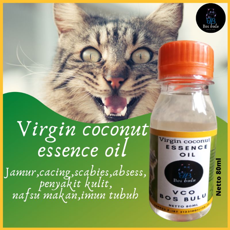 vco obat Jamur Scabies dan luka penyakit kulit kucing kelinci anjing 80ml