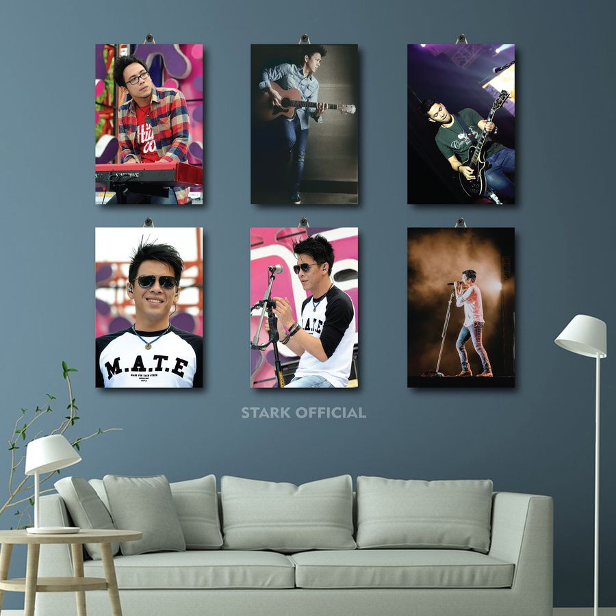 HIASAN KAMAR ARIEL LUKMAN DAVID REZA UKI BAND NOAH 20X30 T3X8J/N9PYQ/ DEKORASI KAMAR BAYI LOGO FOTO 