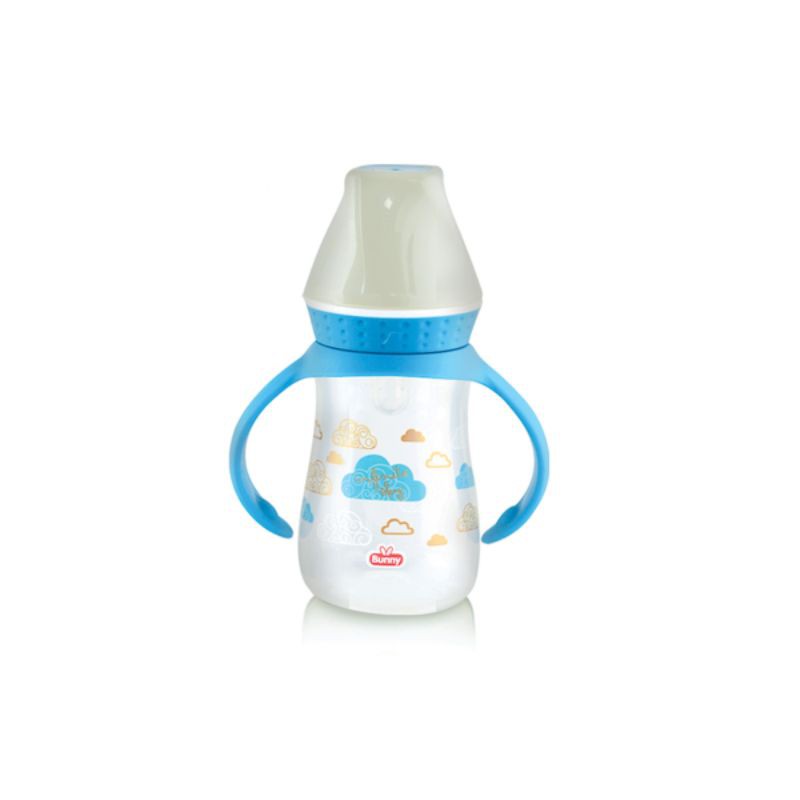 Lusty Bunny Botol Susu Square Hood Dengan Pegangan 125ml dan 250ml Botol Susu Lusty Bunny