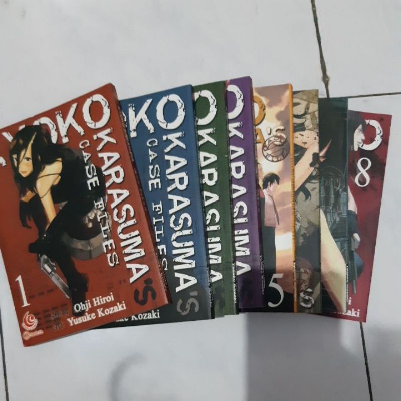 Komik Kyoko Karasuma's case files (no 1,2,4)