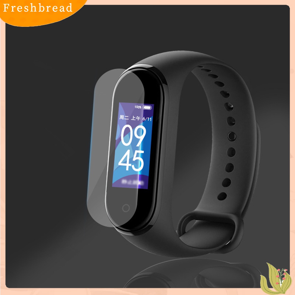 Terlaris 3Pcs HD TPU Shatterproof Anti-scratch Screen Protector Film for Xiaomi Mi Band 4