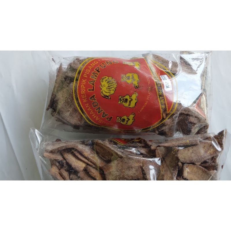

keripik pisang panda lampung coklat 300gr,keripik pisang lampung300gr