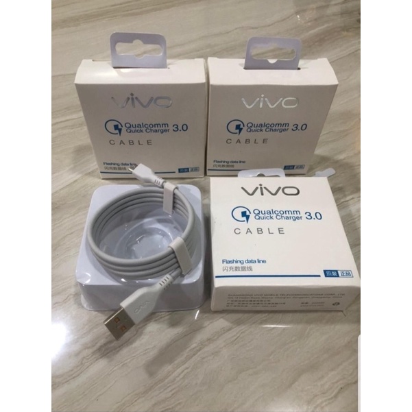 KABEL DATA VIVO QC 3.0 VOOC TYPE C ORI