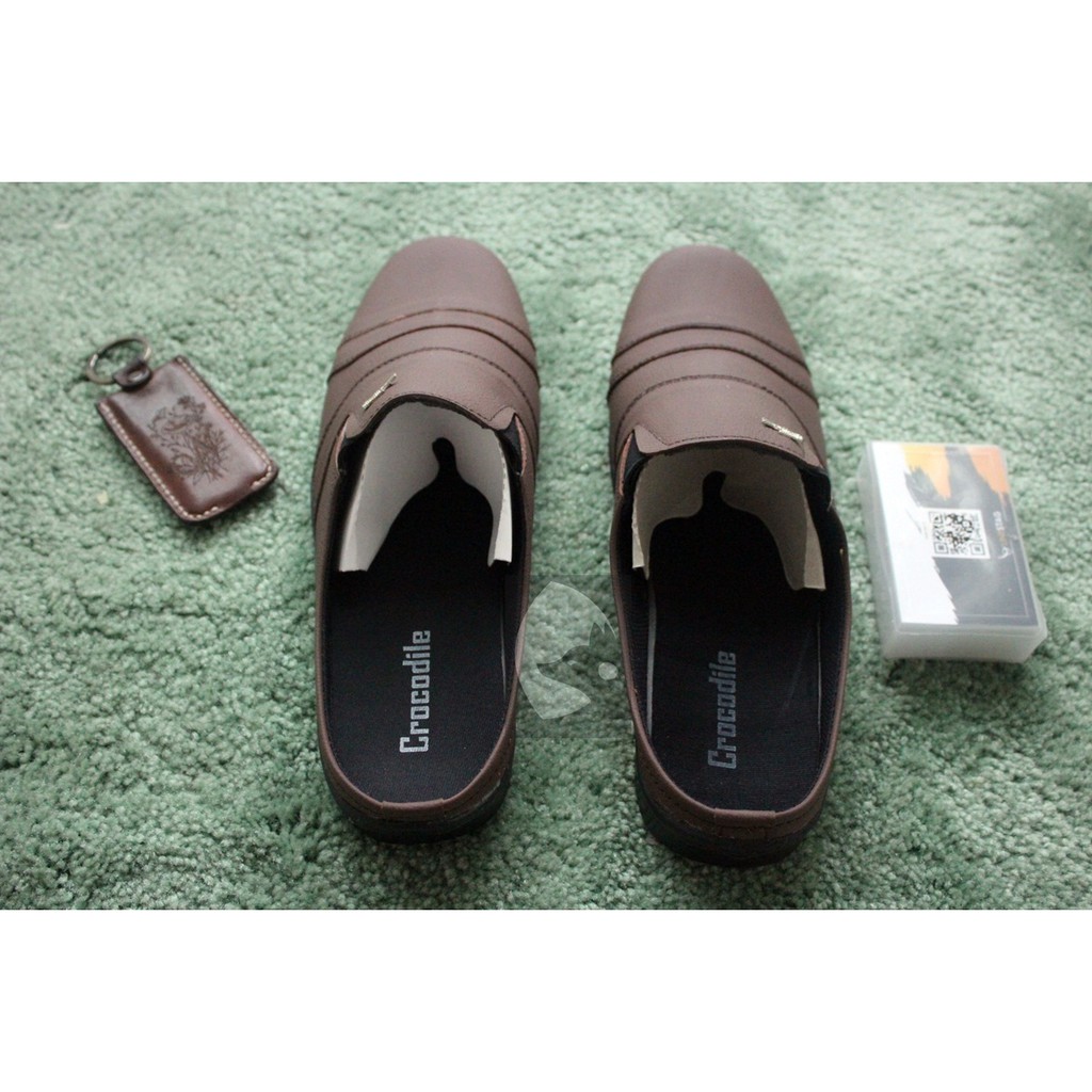 KICK TONE 01 BLACK SLIP ON PRIA KASUAL BS157 BS158 BS159 BS160 BS161 BS16 Slip On Pria Hitam